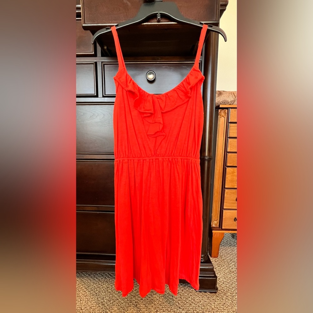 Ann Taylor LOFT Spaghetti Strap Petite Dress Sz MP